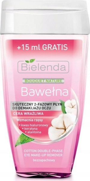 BIELENDA Dwufazowy płyn do demakijażu bawełna 140