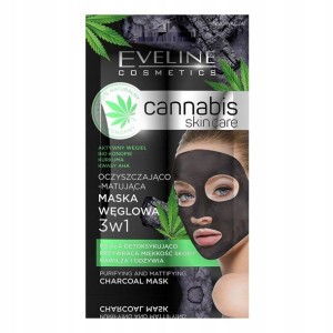 Eveline Cosmetics Maska węglowa 3w1