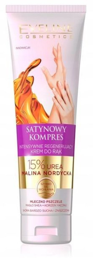 Eveline Satynowy Kompres 100 ml krem do rąk