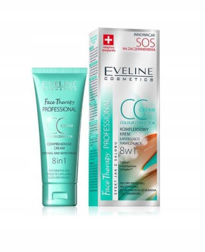 EVELINE FACE THERAPY Krem CC Naczynka C. Wrażliwa