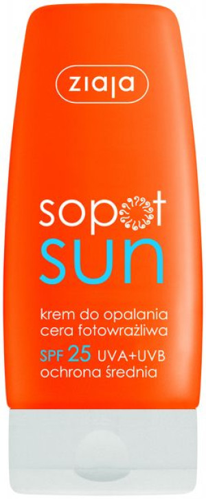 Ziaja Sopot Sun Krem do opalania filtr SPF25 60ml