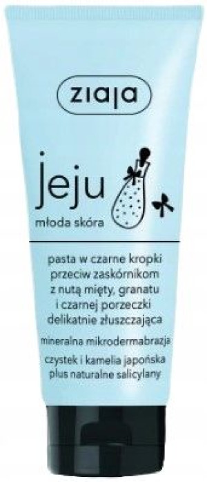 Ziaja Jeju Pasta W Czarne Kropki Zaskórniki 75ml