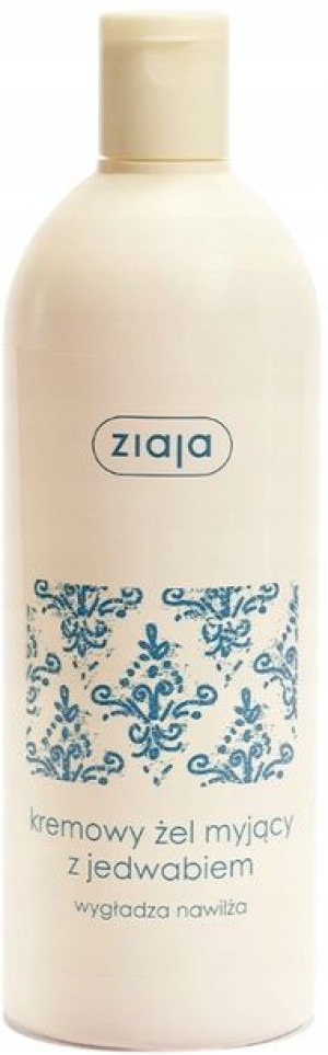 ZIAJA Kremowe Mydło z Jedwabiem Do Ciała 500ml