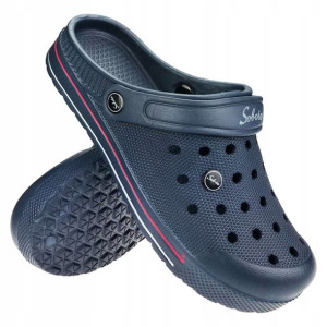 Chodaki damskie kroksy piankowe ogrodowe Sneaker Granatowe 39