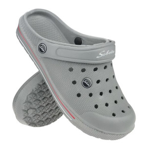 Chodaki damskie kroksy piankowe ogrodowe Sneaker Szare 41