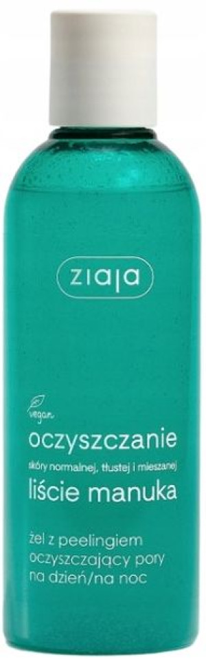 Ziaja Liście Manuka Żel Z Peelingiem 200 Ml