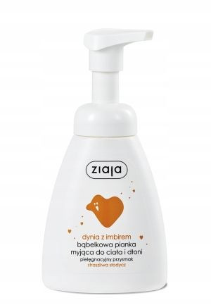 ZIAJA DYNIA Z IMBIREM Pianka myjąca, 250 ml