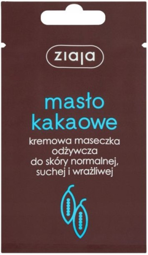 ZIAJA MASŁO KAKAOWE Maseczka odżywcza, 7 ml