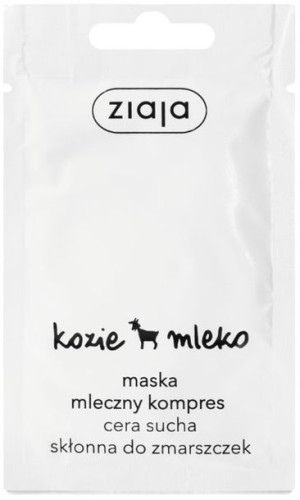 Ziaja Kozie Mleko Maska Do Twarzy Mleczny Kompres