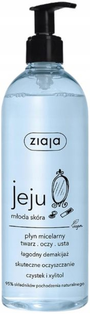 ZIAJA JEJU MŁODA SKÓRA Płyn micelarny, 390ml