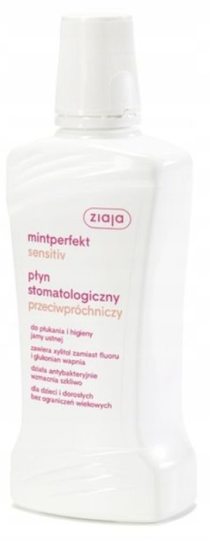 Ziaja Płyn Stomatol. Przeciwpróchniczy Bez Fluoru