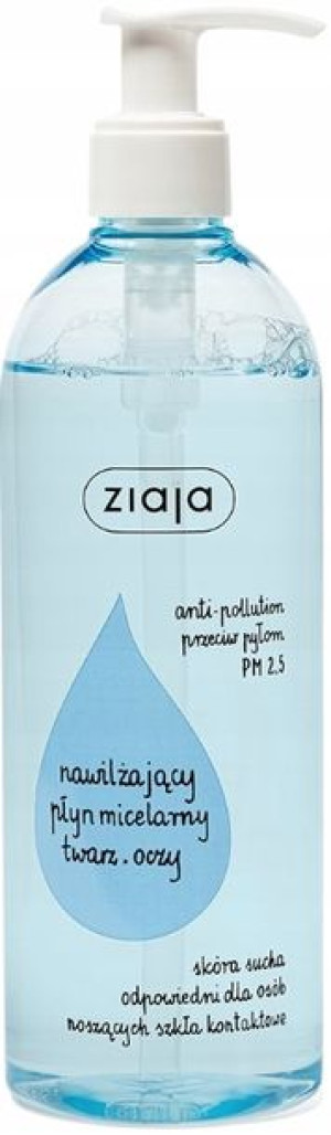 Ziaja Płyn Micelarny Nawilżający Demakijaż 390ml