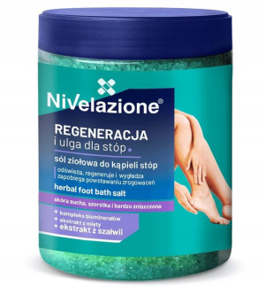 NIVELAZIONE Ziołowa sól do kąpieli stóp, 600g