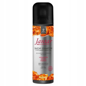 JANTAR Suchy szampon z wyciągiem z bursztynu,180ml