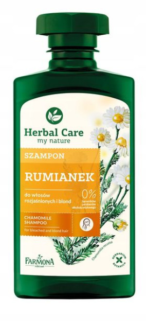 Herbal Care Szampon Do Włosów 330ml Rumianek