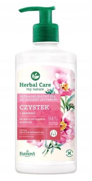 Herbal Care Żel Do Higieny Intymnej Czystek 330ml