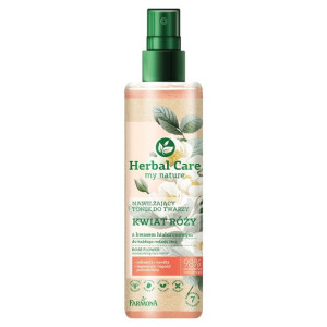 Herbal Care Nawilżający tonik do twarzy KWIAT RÓŻY