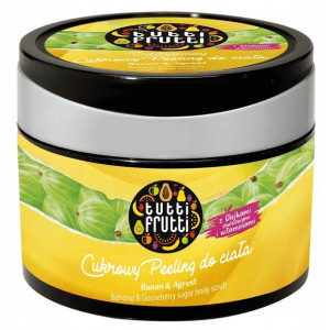 Tutti Frutti cukrowy peeling do ciała banan 300 g