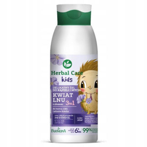 Herbal Care Kids 3w1 Delikatny Żel Do Kąpieli 400