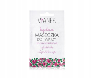 VIANEK ŁAGODZĄCA Maseczka do Twarzy BIAŁA GLINKA