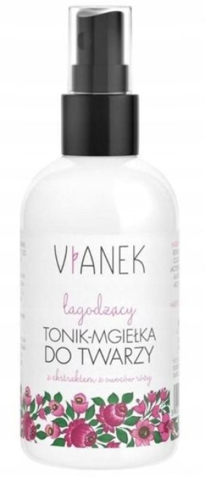 VIANEK Łagodzący tonik mgiełka do twarzy