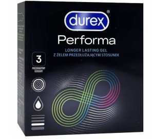DUREX PERFORMA - opóżniające wytrysk 3 szt