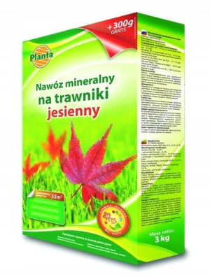 Nawóz mineralny do trawników jesienny 3,3 kg