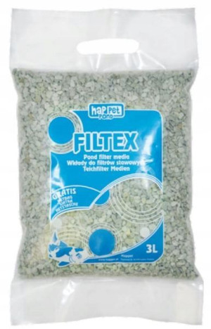 HAPPET Filtex ZEO ZEOLIT 3L + siatka - usuwa NO2