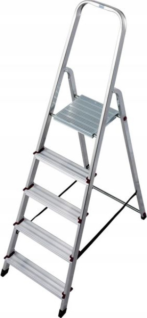 Drabina aluminiowa rozkładana 5 stopniowa