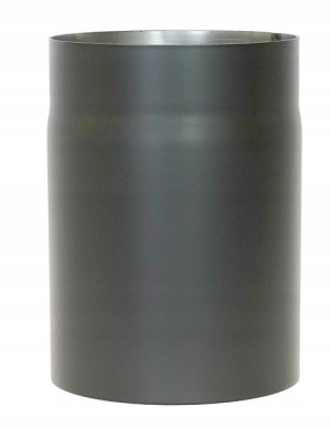 Rura kominowa stalowa czarna 120 mm 25 cm
