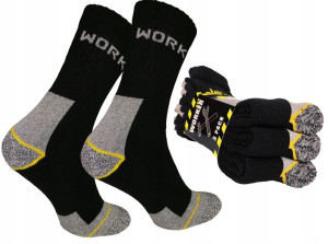 Skarpety Robocze Frotte WORK 3 PAR Polskie 43-46