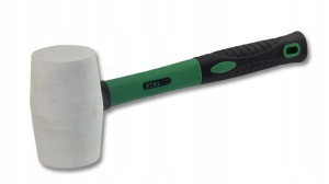 Młotek gumowy brukarski FiberGlass 90 mm