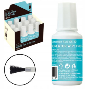 Korektor w płynie z pędzelkiem 20 ml
