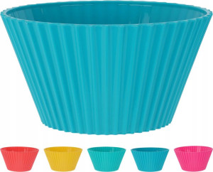 Miska kuchenna plastikowa mix kolorów 2 l