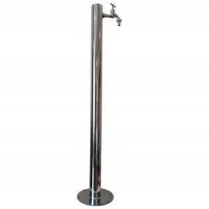 Kran Ogrodowy Słupek Hydrant Kranik Inox 100 Cm