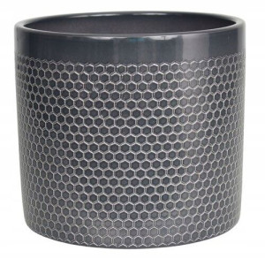 Osłonka ceramiczna walec grafitowa 19 cm Lazur
