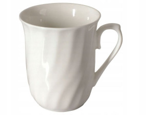 Kubek porcelanowy biały do napojów 300 ml