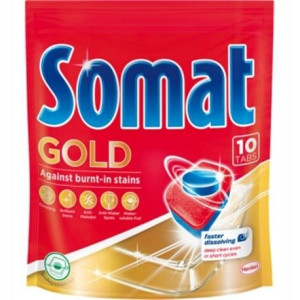 Tabletki Do Zmywarki Zmywarek Somat Gold 10 Szt