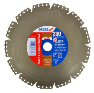 Tarcza diamentowa do metalu Vacuum Brazed 125 x 22 mm