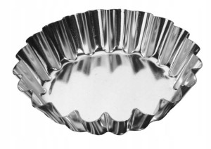 Foremki metalowe na tartaletki stalowe 6 szt