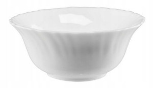 Salaterka biała okrągła 15,5 cm Bianco