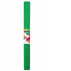 Bibuła marszczona szkolna zielona 50 x 200 cm