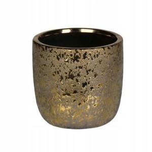 Osłonka ceramiczna ozdobna złota 12 cm Guld