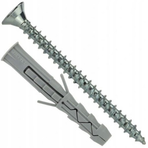Kołki rozporowe z wkrętem blister 10 x 60 mm 7 szt