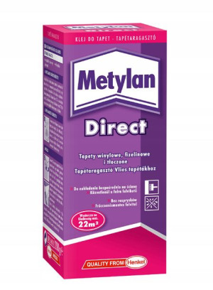 Klej do tapet winylowych na fizelinie metylan Direct 200g