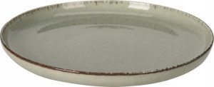 Talerz deserowy płytki porcelanowy zielony 19 cm