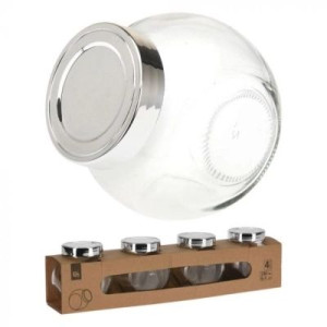 Słoik na przyprawy przyprawnik 4 szt x 190 ml