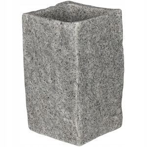 Kubek łazienkowy szary 11 cm Pedro