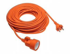 Przedłużacz Ogrodowy Budowlany 10m 2x1mm2 2500w