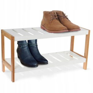 Półka na buty drewniana 70 cm